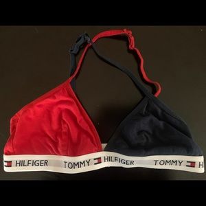 Tommy Hilfiger triangle bralette